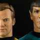 Illustration for article titled These iStar Trek/i Figures Are So Realistic Id Swear Theyre Kirk and Spock in the Flesh